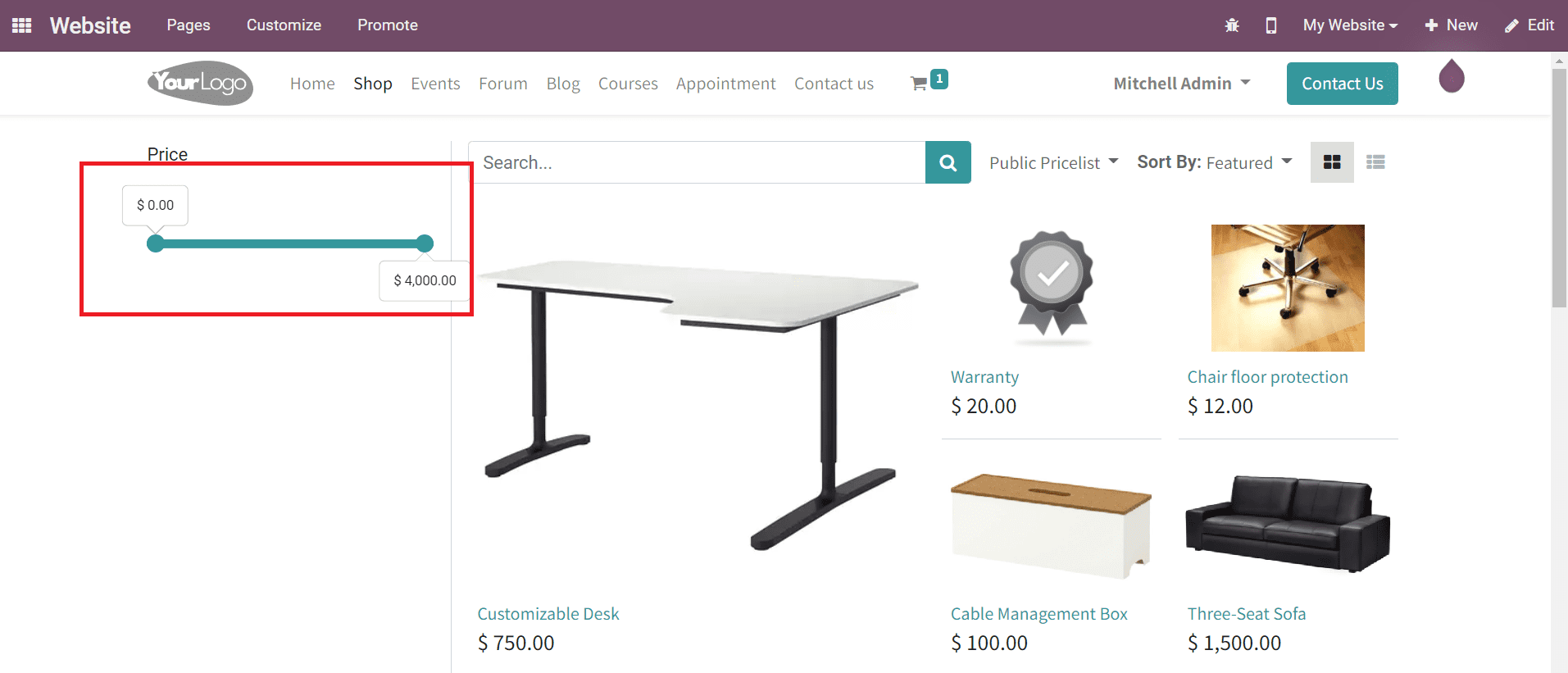 how-to-customize-ecommerce-pages-in-odoo-15-website-cybrosys