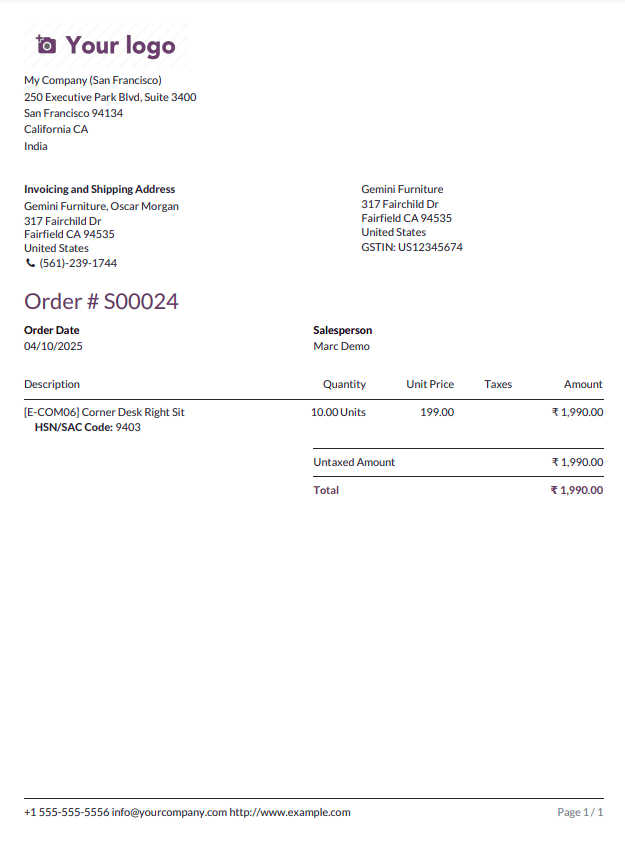 How to Customize Header/Footer for All Reports in Odoo 18-cybrosys