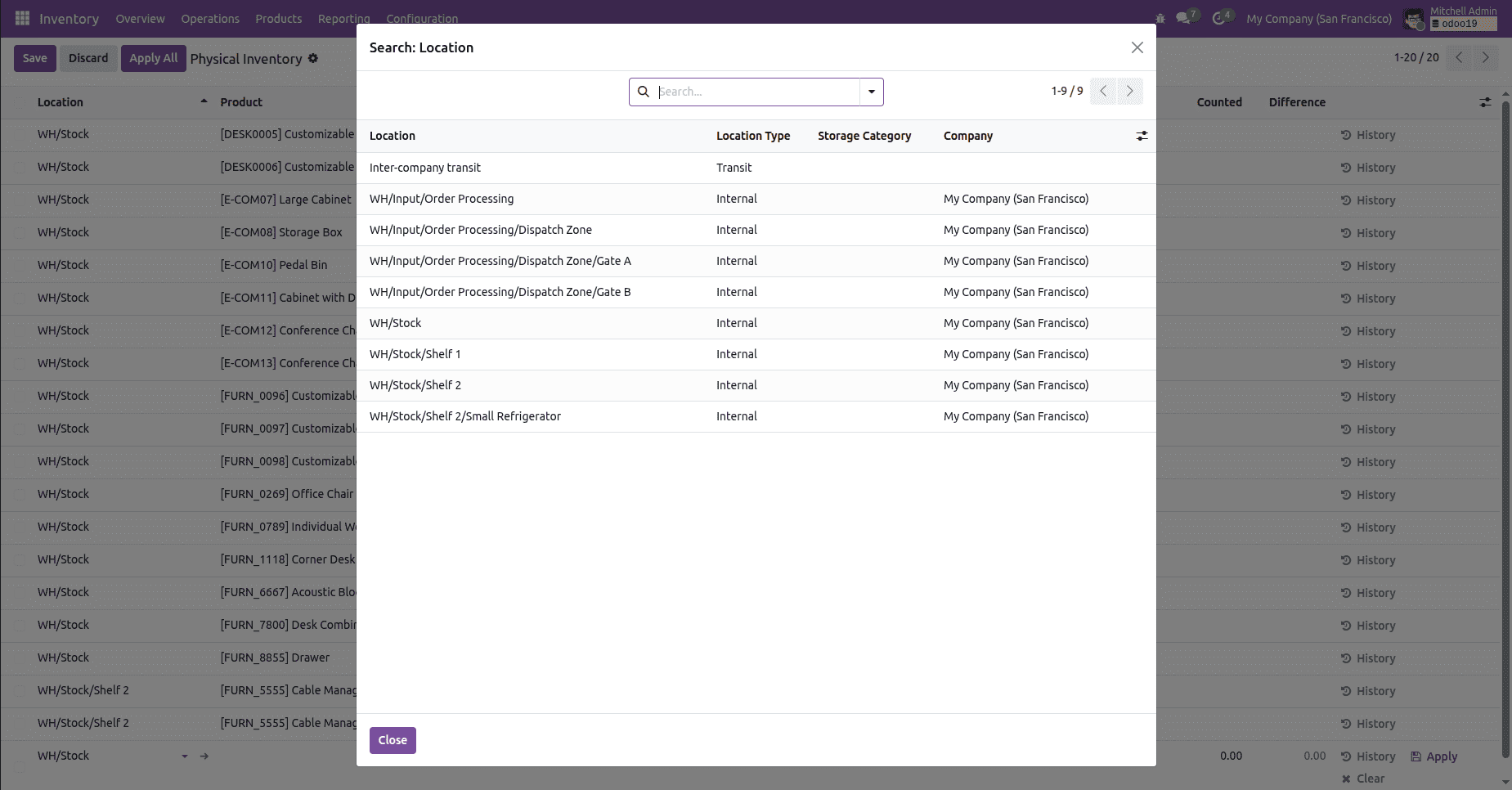 How to Customize Inventory Adjustments to Support Virtual Locations in Odoo 19-cybrosys