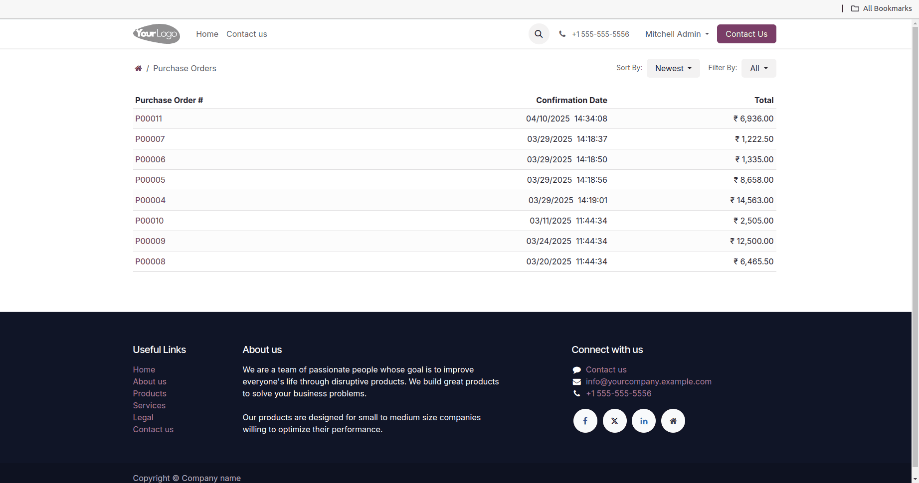 How to Customize the Customer Portal Default Menus & Views in Odoo 18-cybrosys