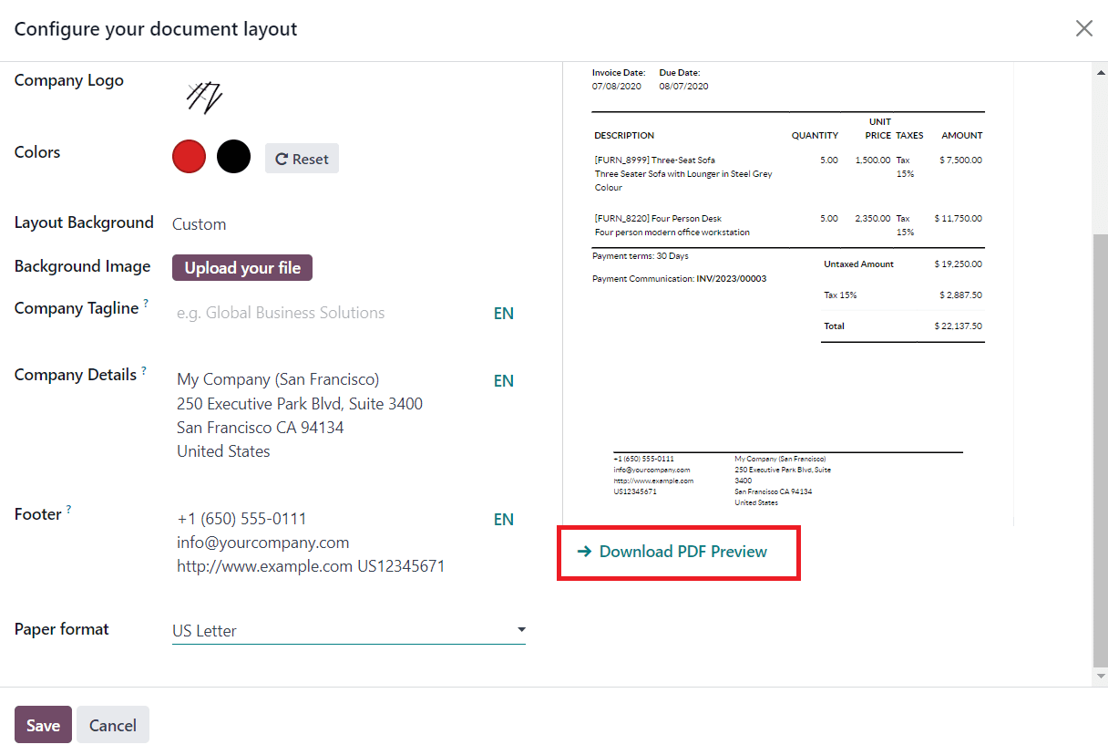 How to Customize the Look of Your Invoices in Odoo 17-cybrosys