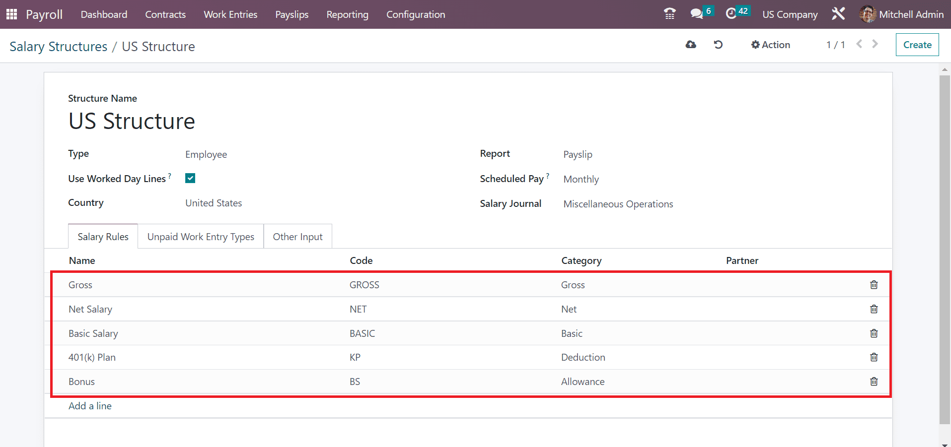 how-to-define-401k-plan-within-an-employee-salary-slip-in-odoo-16-13