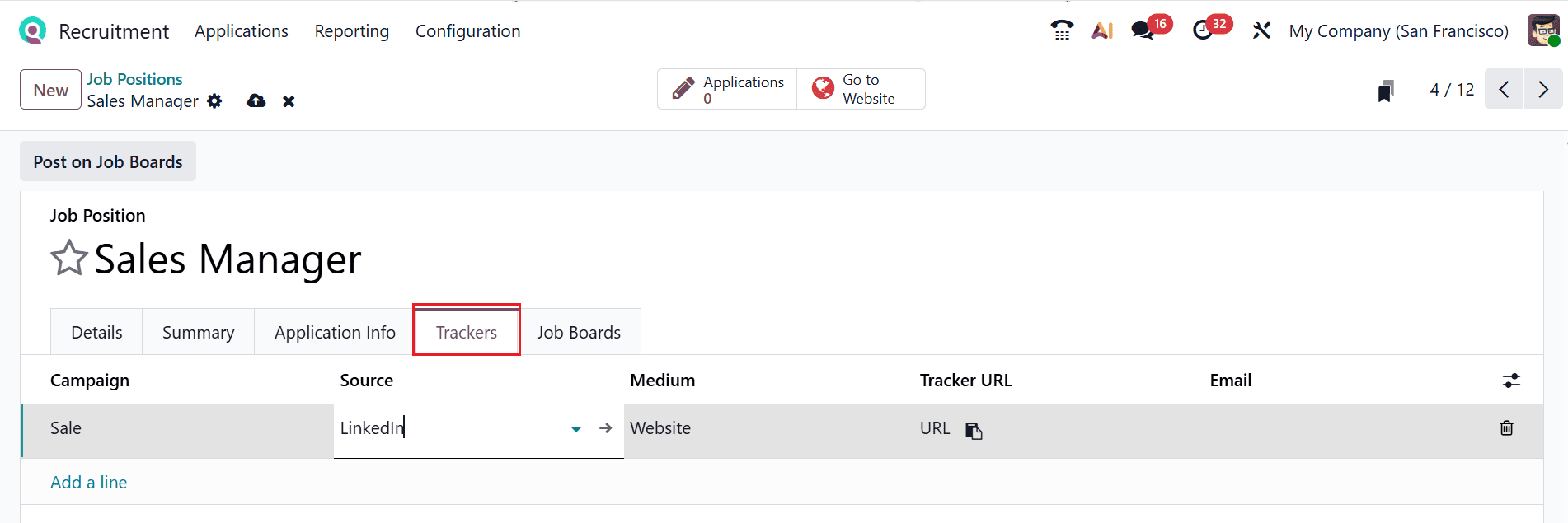 How to Define and Manage Job Positions in Odoo 19-cybrosys