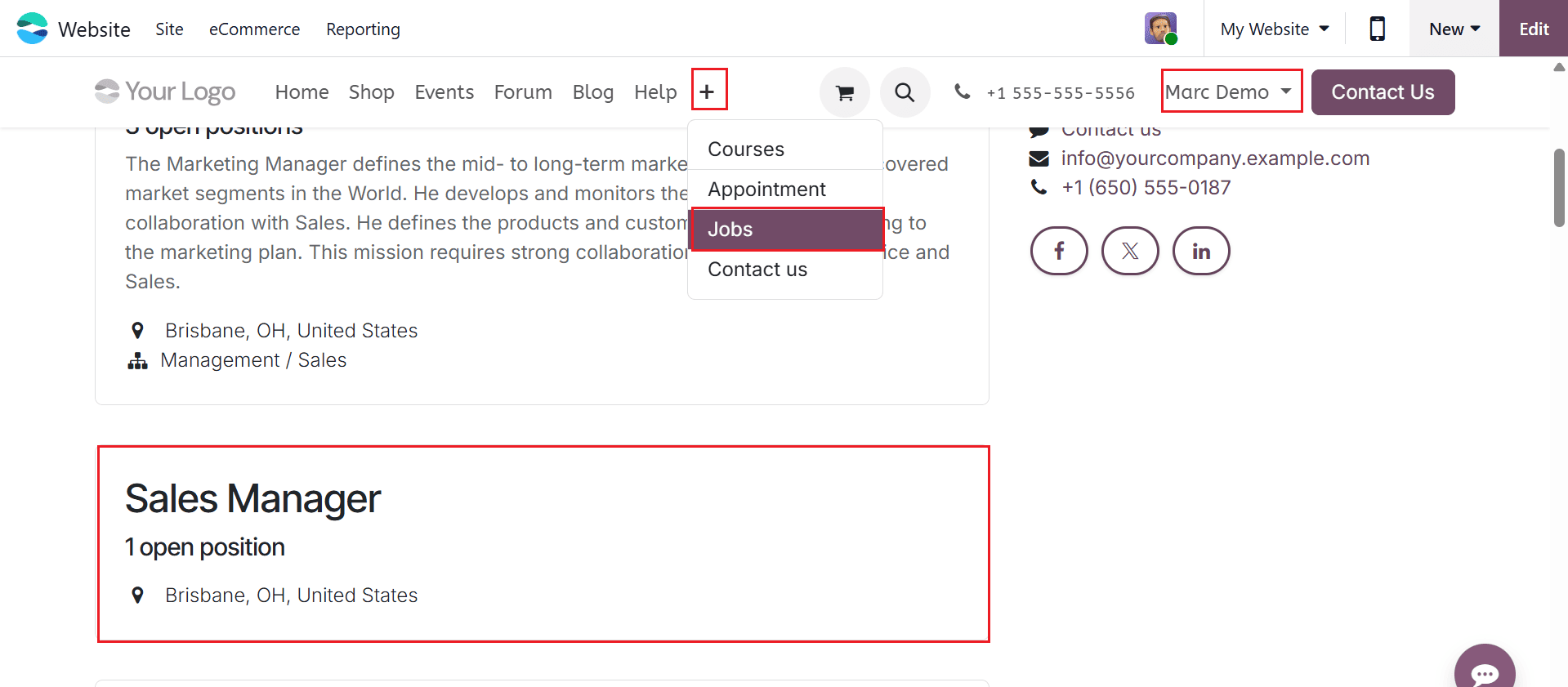 How to Define and Manage Job Positions in Odoo 19-cybrosys