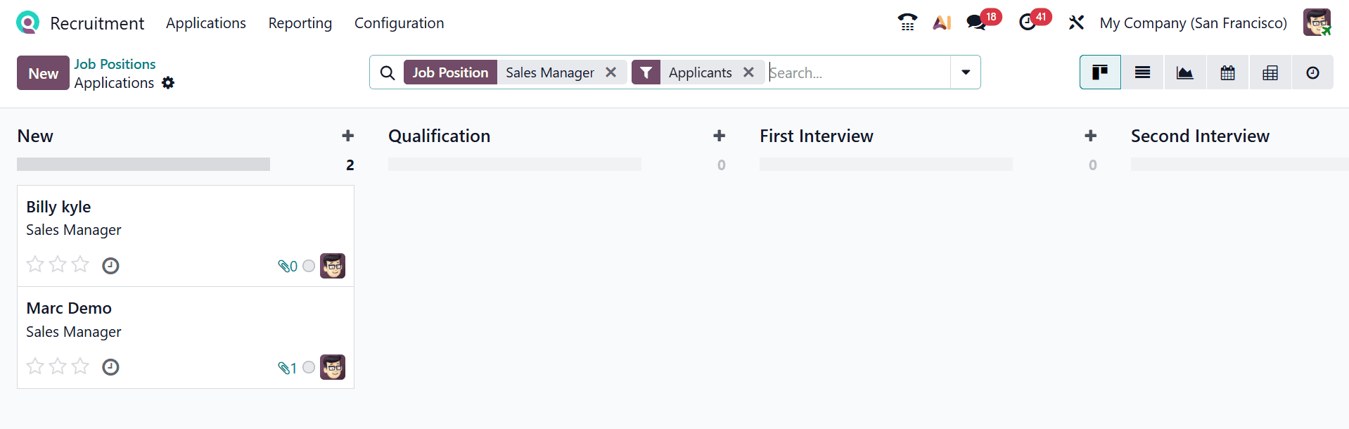 How to Define and Manage Job Positions in Odoo 19-cybrosys