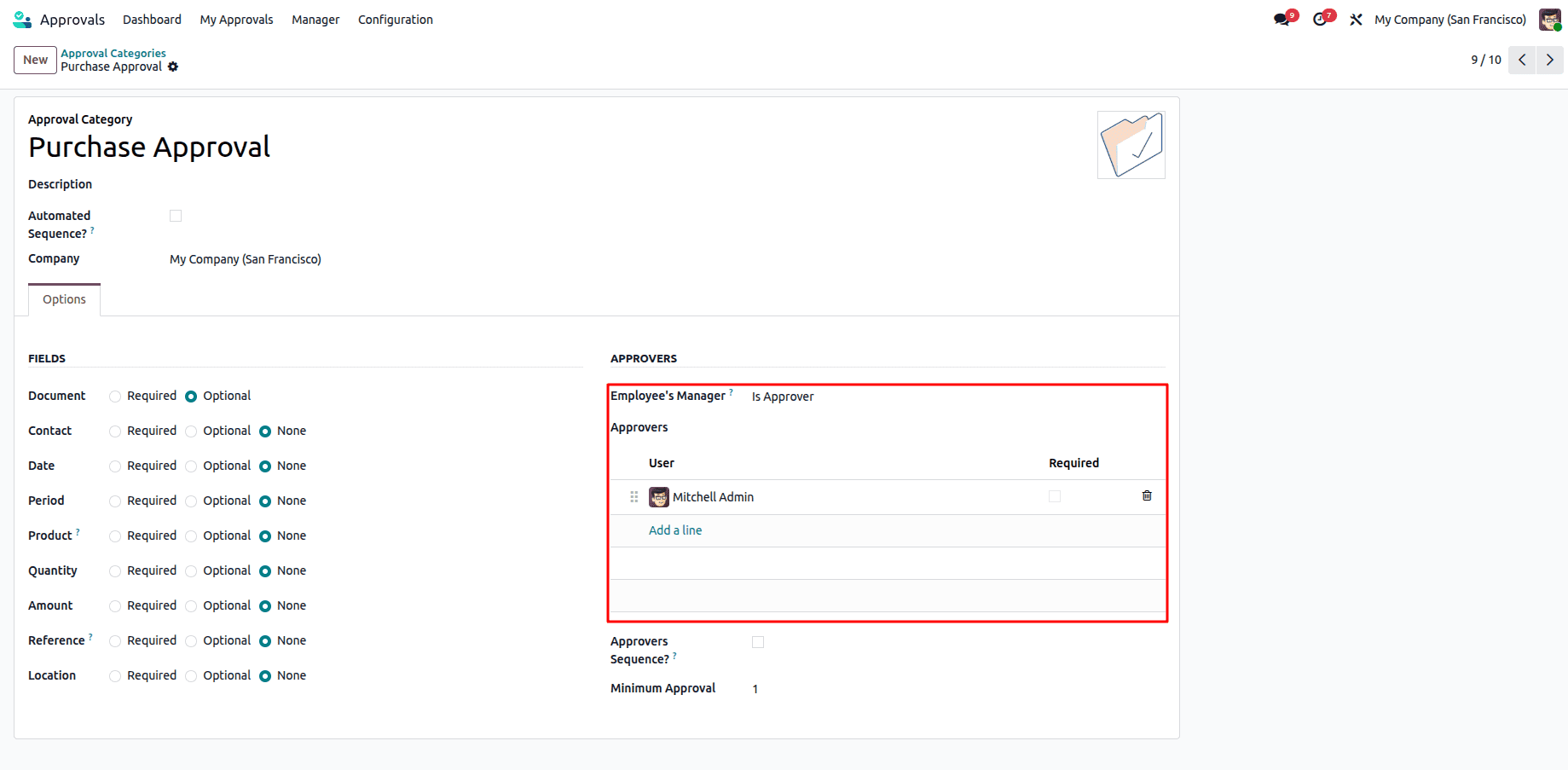 How to Define Approval Steps in Odoo 19-cybrosys