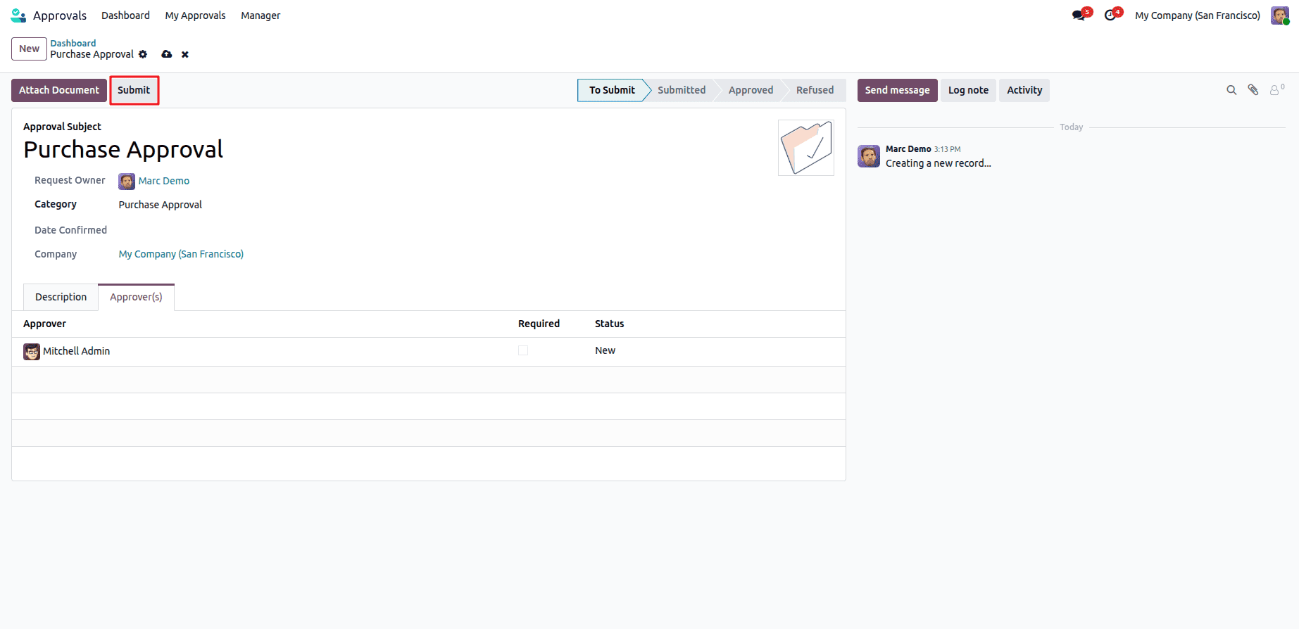 How to Define Approval Steps in Odoo 19-cybrosys