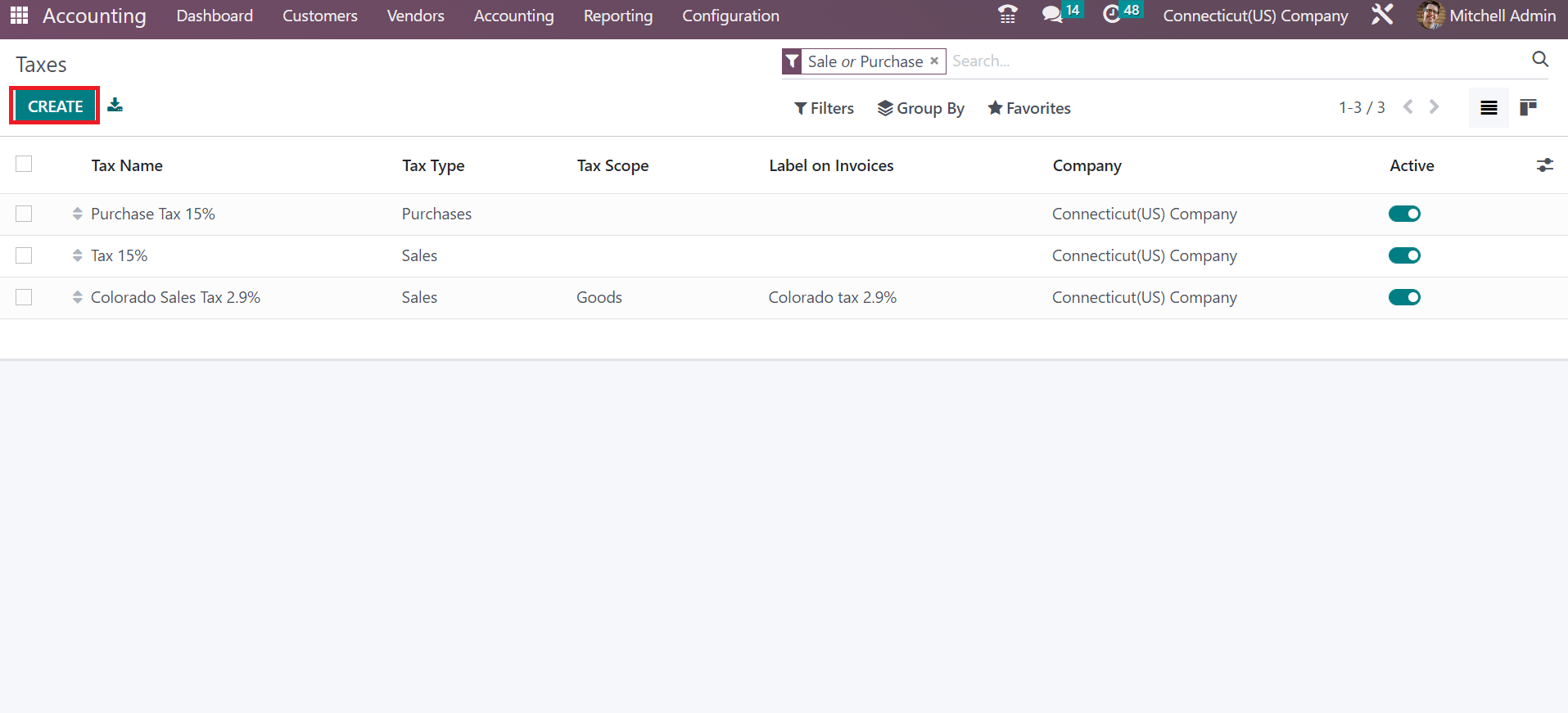 how-to-define-connecticut-us-sales-tax-in-odoo-16-accounting-cybrosys