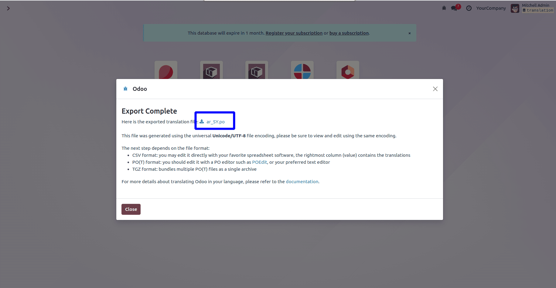 How to Define Translations in a Custom Module & Add a New Language in Odoo 18-cybrosys