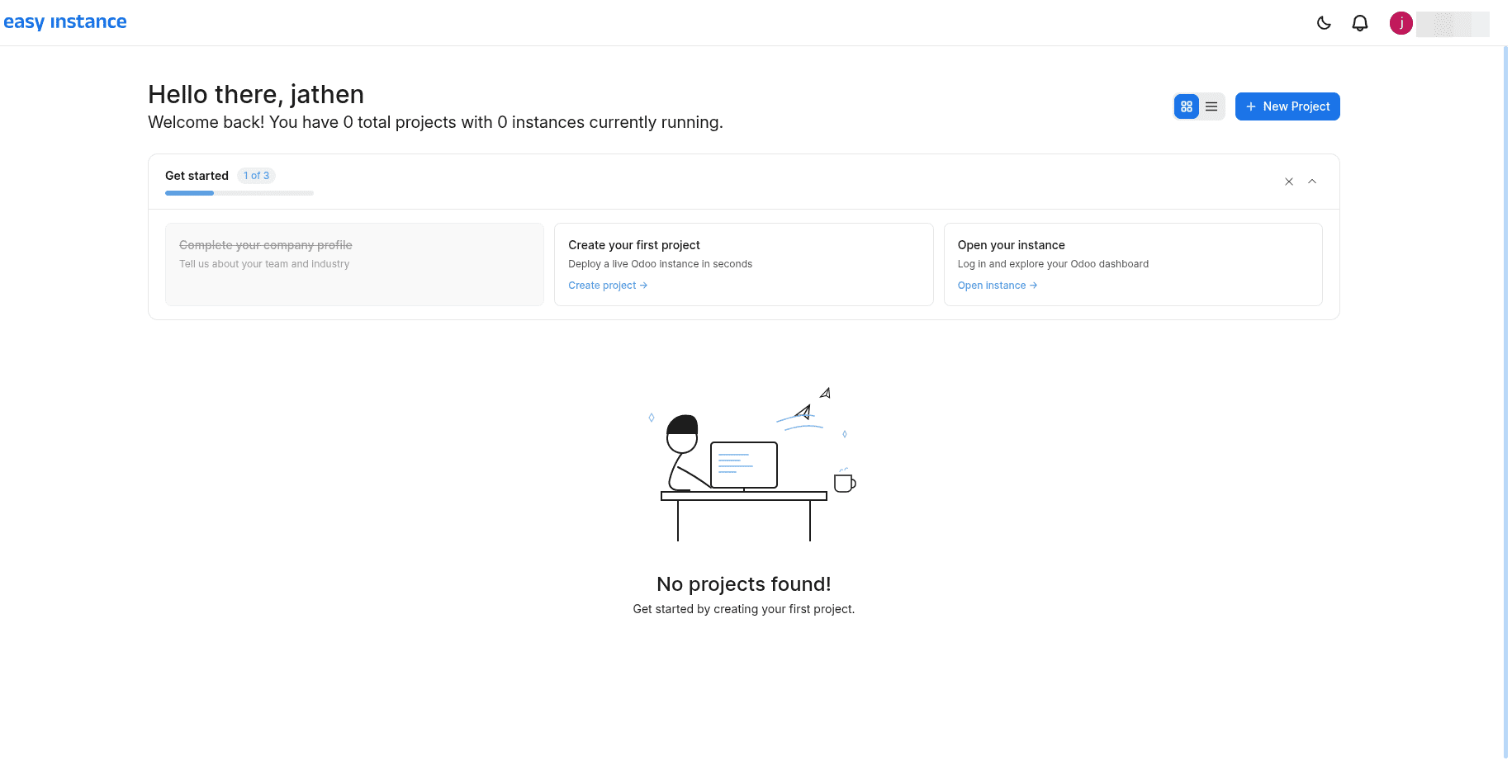 How to Deploy Odoo In Seconds Using EasyInstance-cybrosys