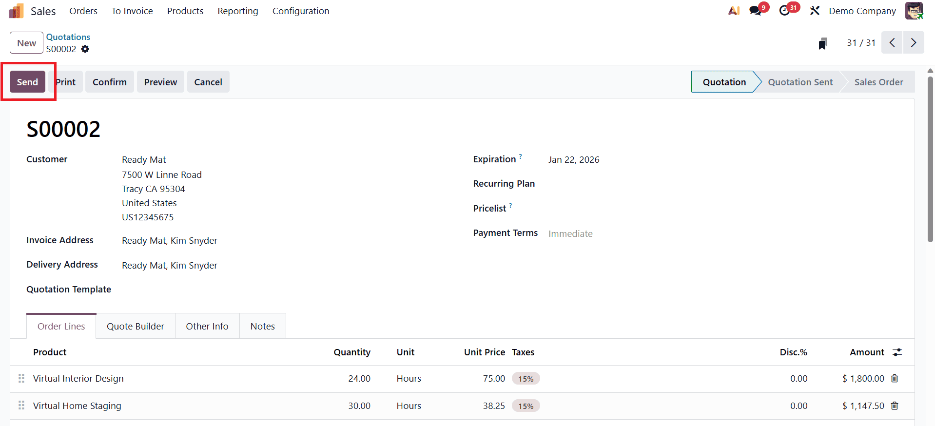 How to Design Professional Quotation Templates in Odoo 19-cybrosys