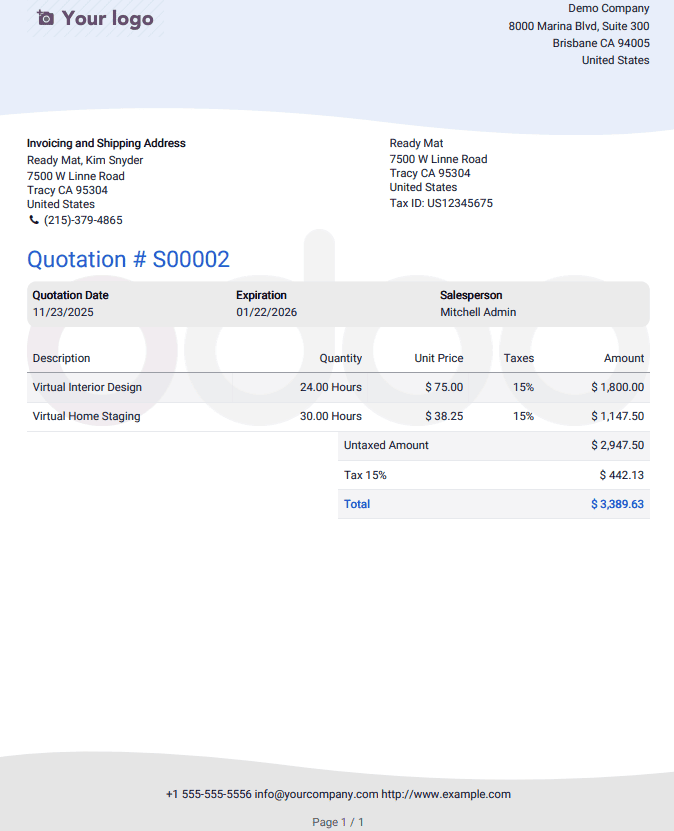 How to Design Professional Quotation Templates in Odoo 19-cybrosys