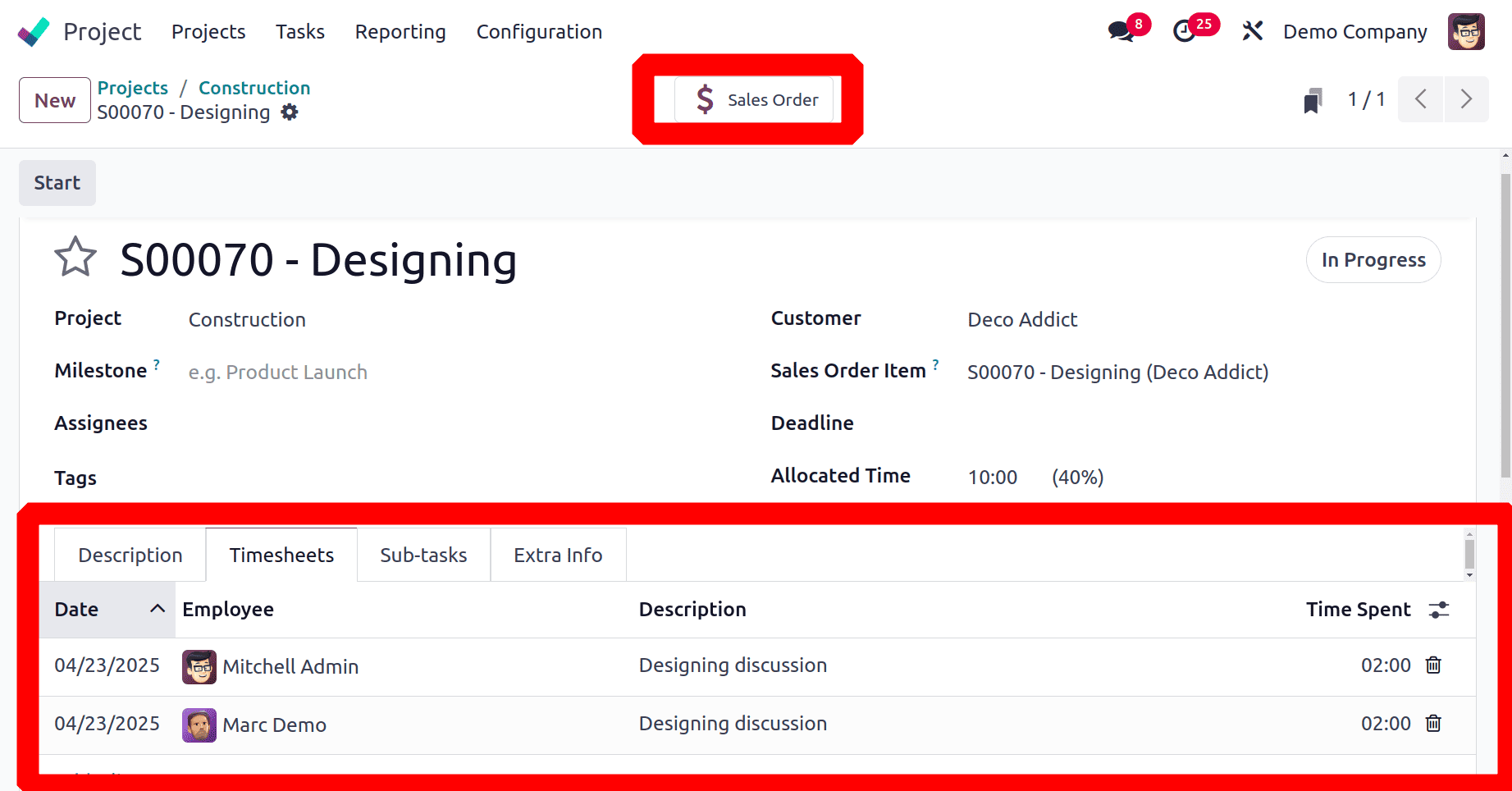 How to Determine Profitability using Odoo 18 Project-cybrosys