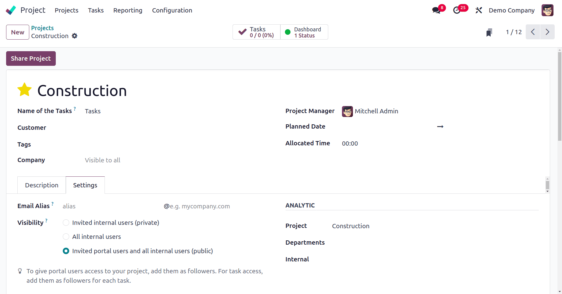 How to Determine Profitability using Odoo 18 Project-cybrosys