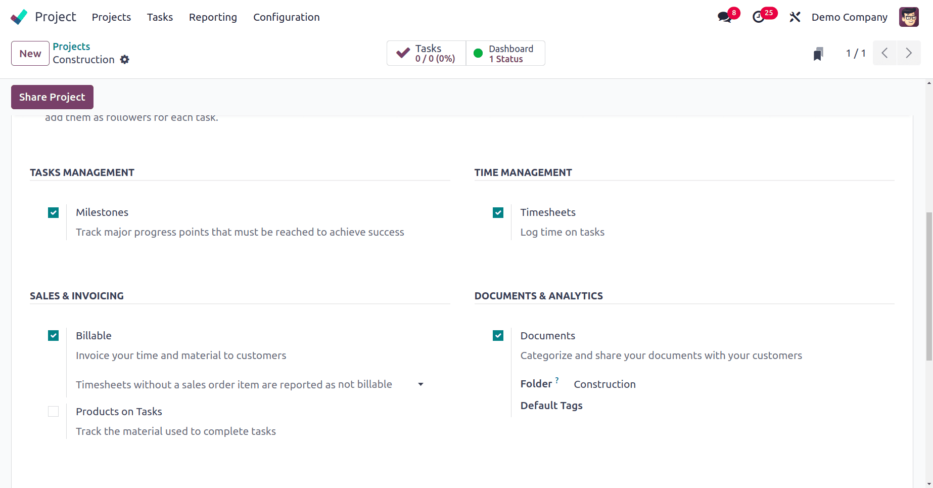How to Determine Profitability using Odoo 18 Project-cybrosys