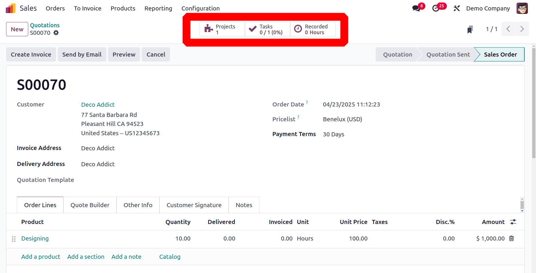How to Determine Profitability using Odoo 18 Project-cybrosys