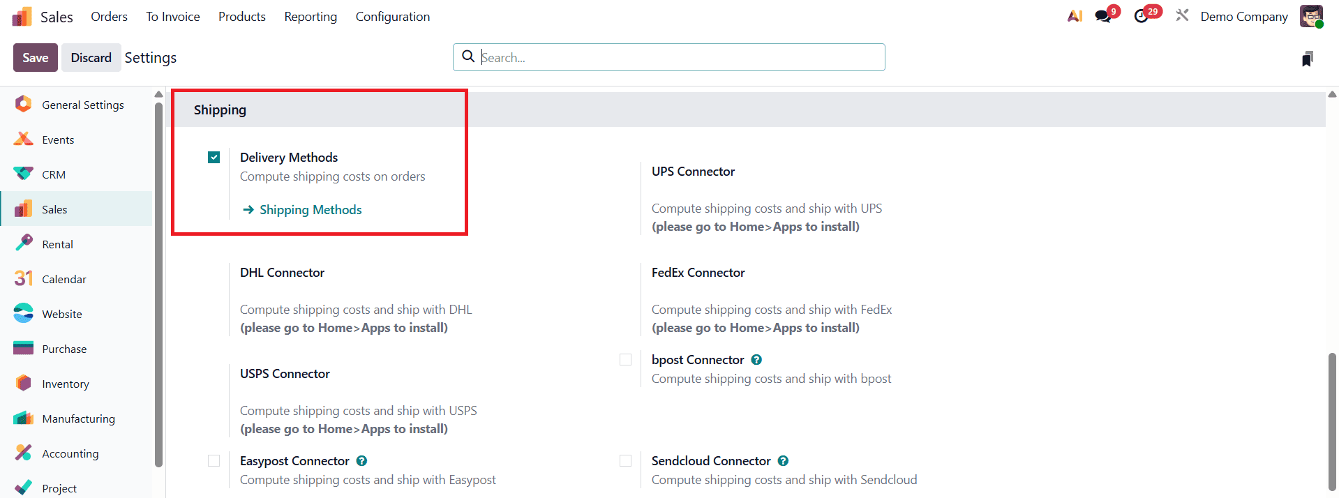 How to Easily Manage Incoterms, Shipping, and Integration Connectors in Odoo 19-cybrosys