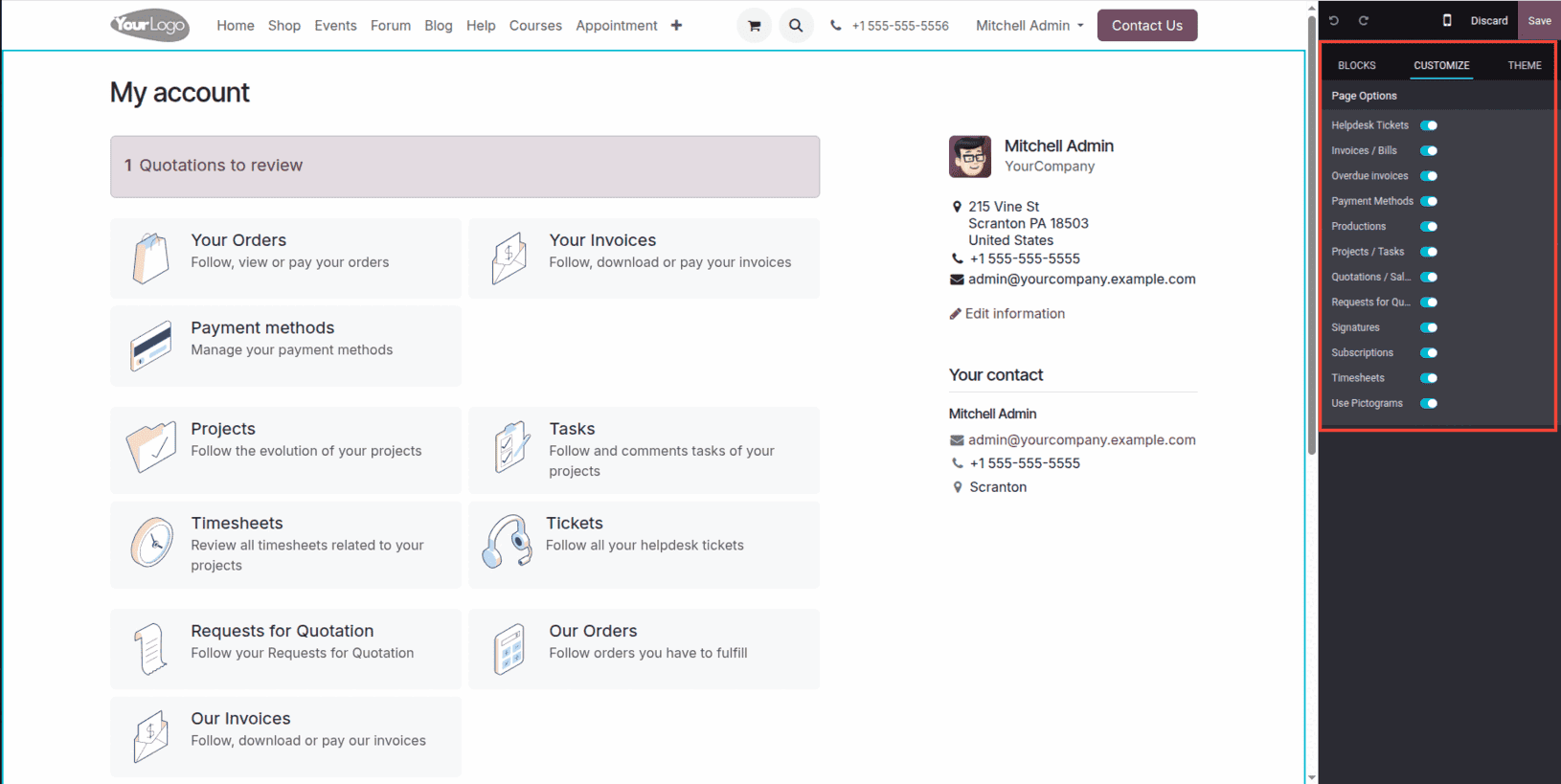How to Efficiently Handle Customer Accounts on Your Odoo 18 Website-cybrosys