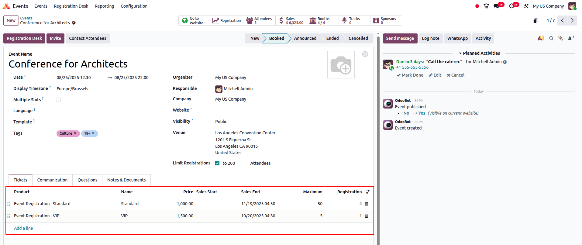 How to Efficiently Manage Event Registrations in Odoo 18-cybrosys