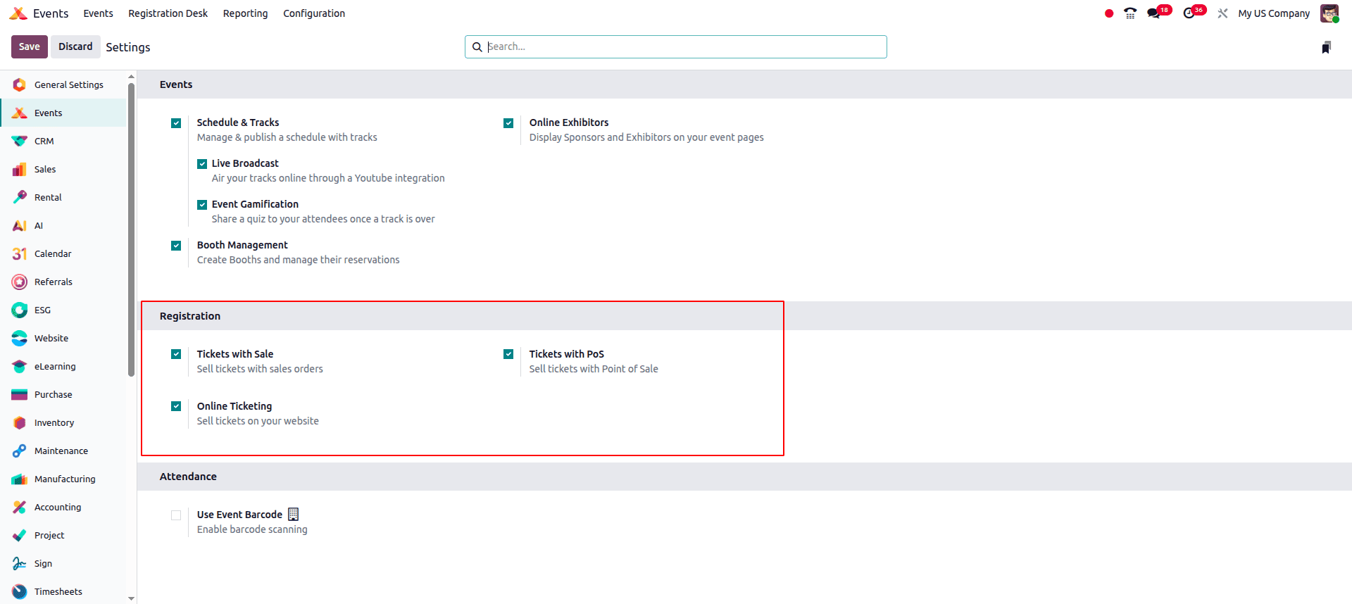 How to Efficiently Manage Event Registrations in Odoo 18-cybrosys