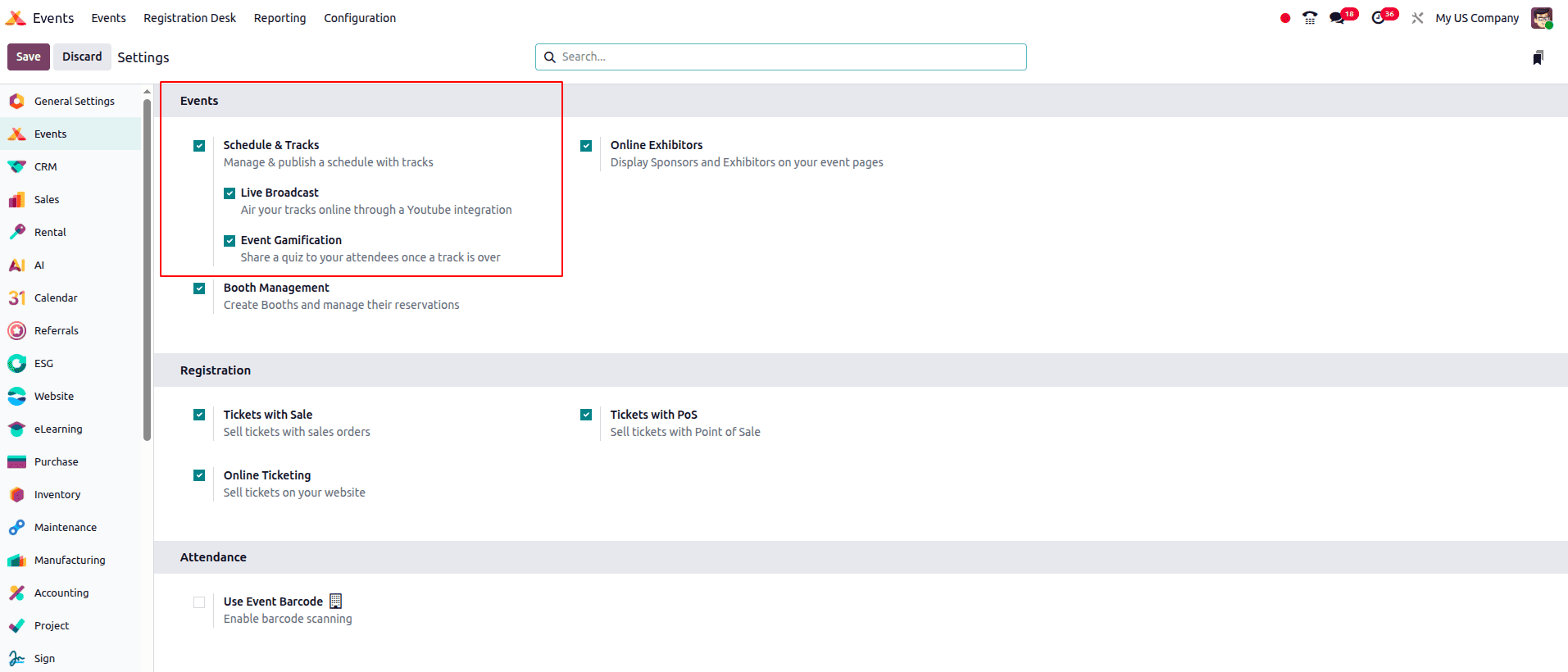 How to Efficiently Manage Event Registrations in Odoo 18-cybrosys