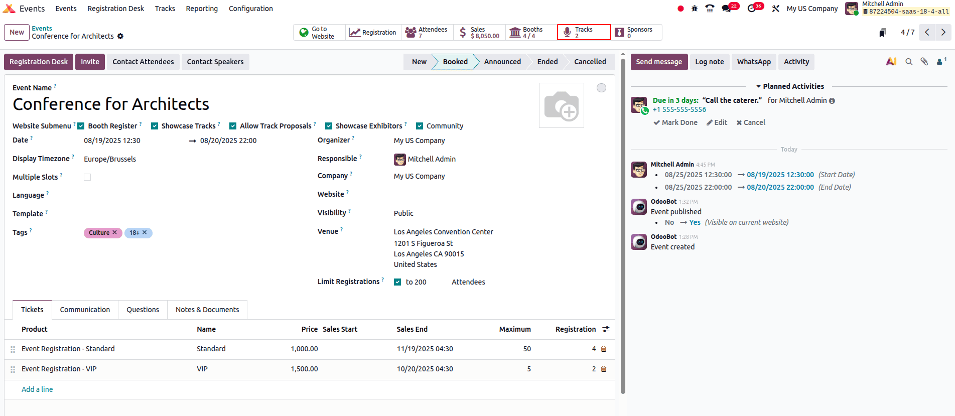 How to Efficiently Manage Event Registrations in Odoo 18-cybrosys