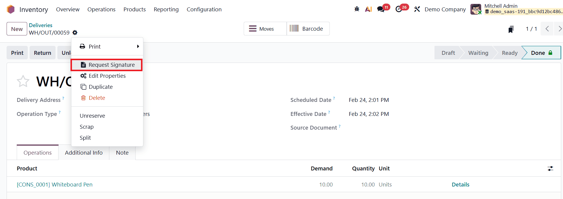 How to Enable and Use Delivery Order Signatures in Odoo 19-cybrosys
