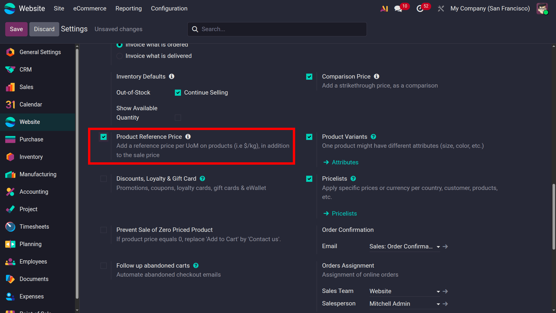 How to Enable and Use Product Comparison in Odoo 19 Website-cybrosys