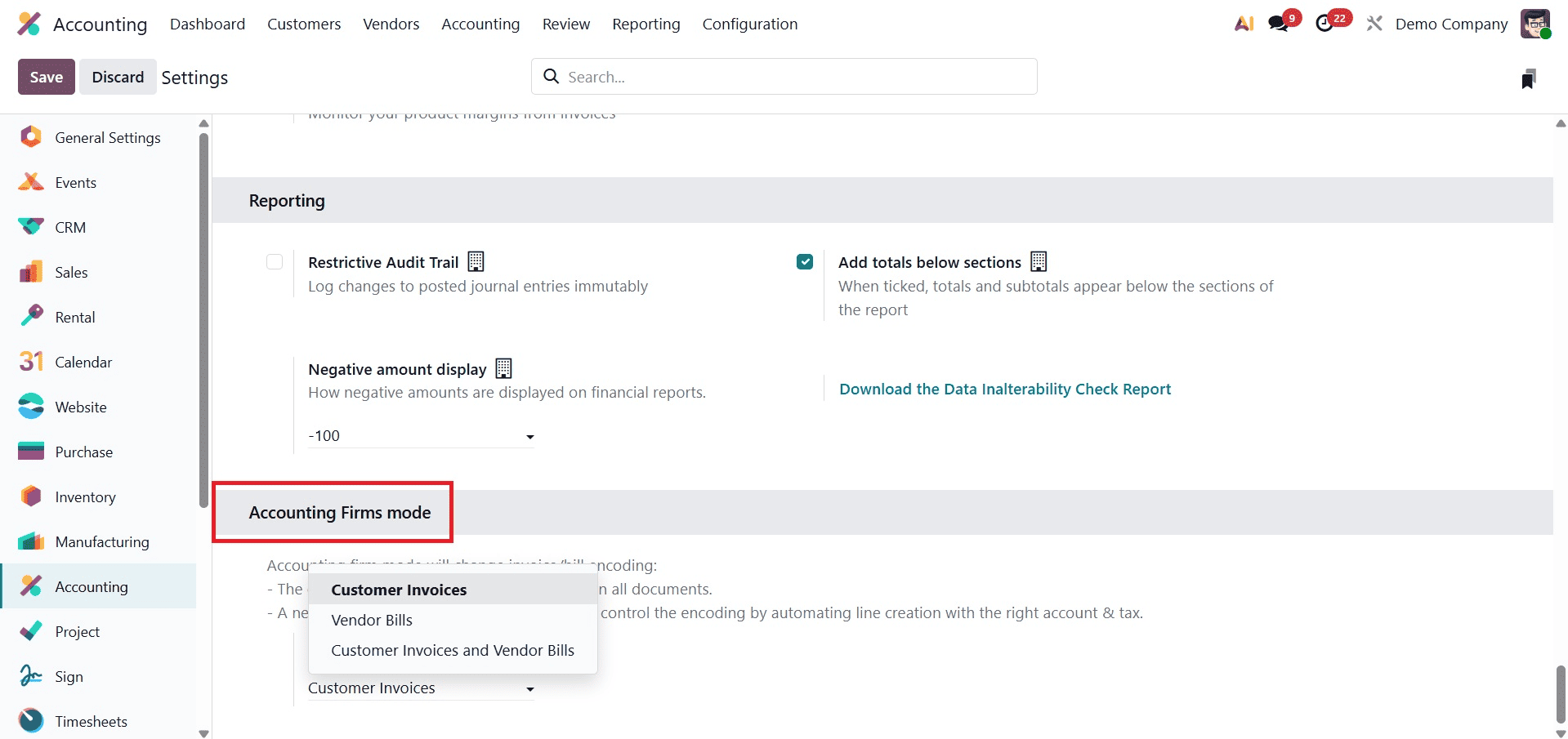 How to Enable and Use the Accounting Firms Mode in Odoo 19 Accounting-cybrosys