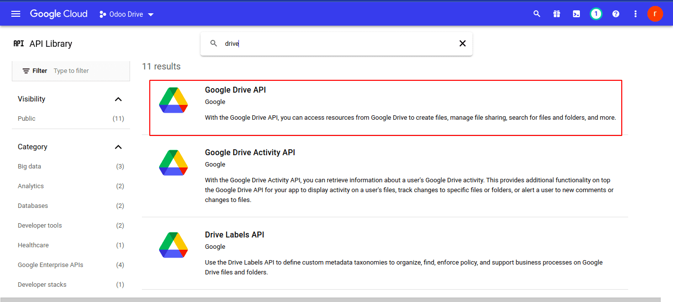 how-to-enable-google-drive-api-on-the-google-console-9-cybrosys
