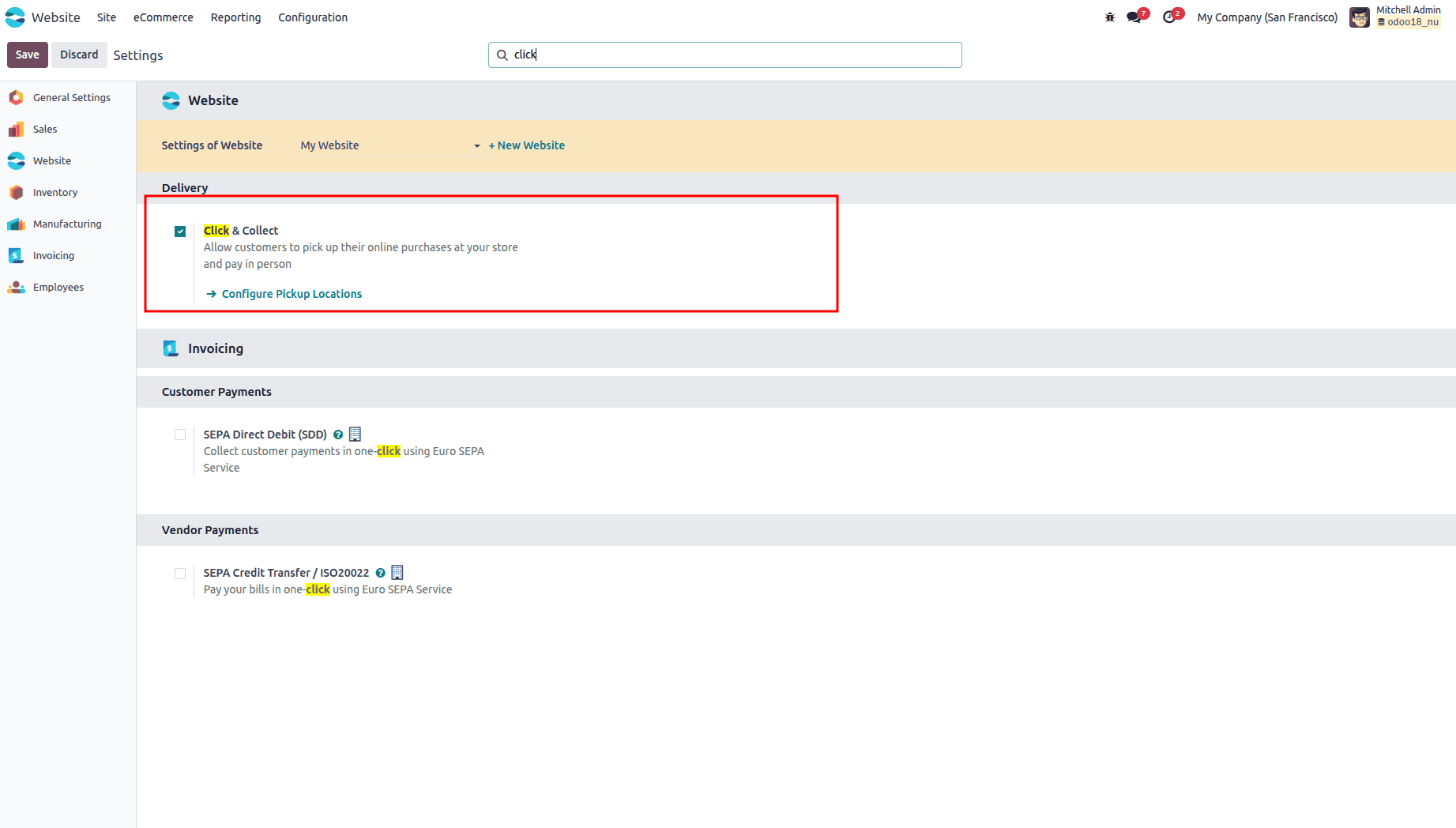 How to Enable In-Store Pickup and Payment for Your Odoo 18 E-Commerce Store-cybrosys