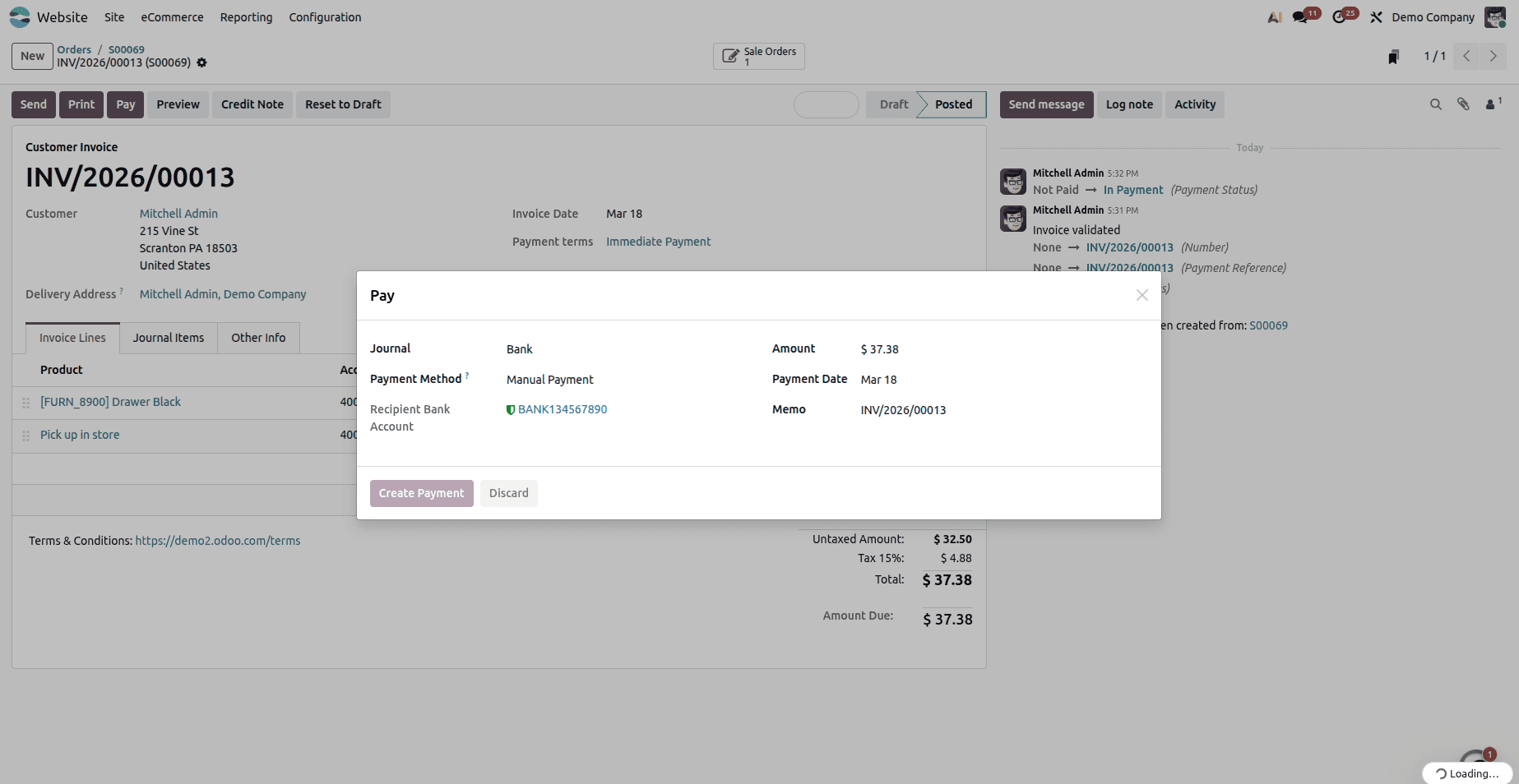 How to Enable In-Store Pickup and Payment for Your Odoo 18 E-Commerce Store-cybrosys