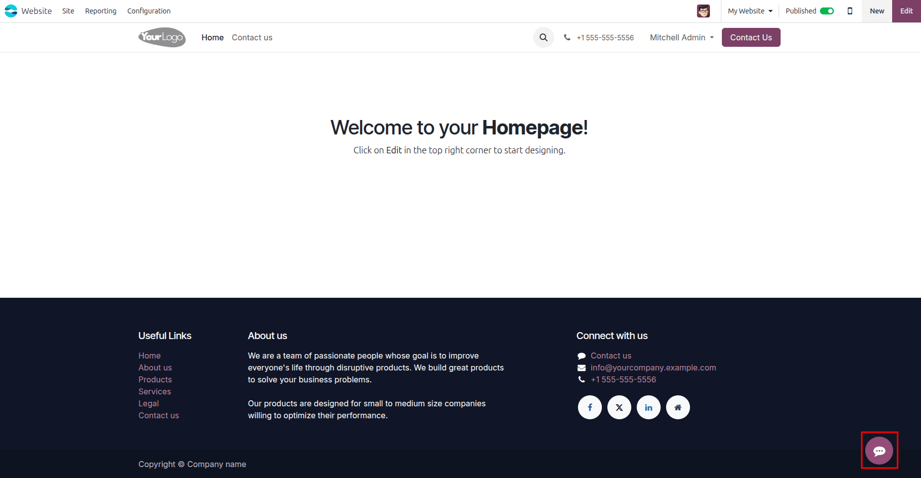 How to Enable Live Chat Support on Your Odoo 19 Website-cybrosys