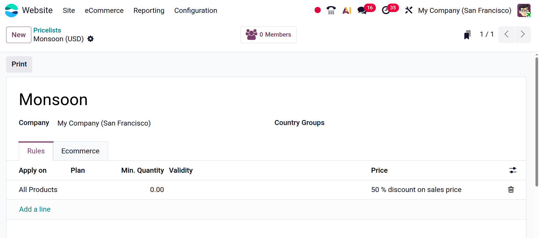 How to Enable Volume Discounts and Customer-Specific Pricing in Odoo 19-cybrosys