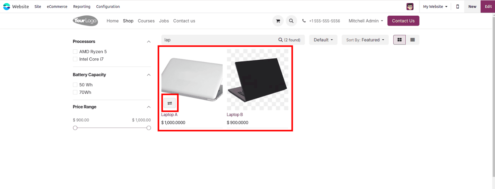How To Enhance Customer Choices With Product Comparison Tool in Odoo 18-cybrosys
