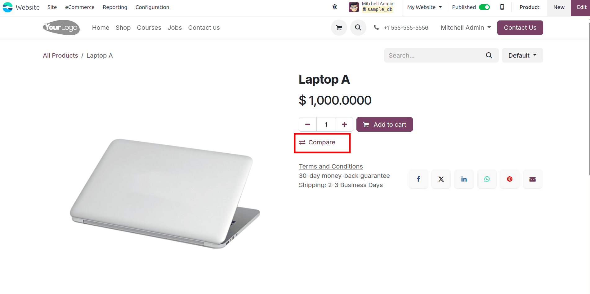 How To Enhance Customer Choices With Product Comparison Tool in Odoo 18-cybrosys