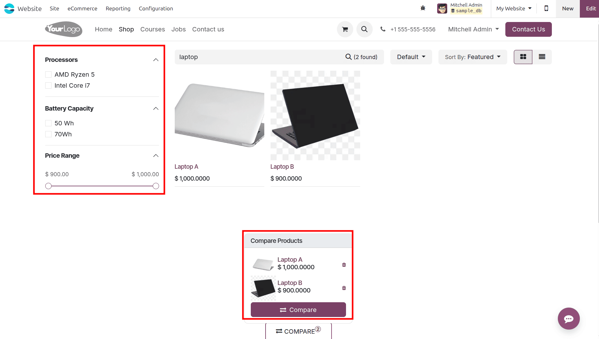 How To Enhance Customer Choices With Product Comparison Tool in Odoo 18-cybrosys