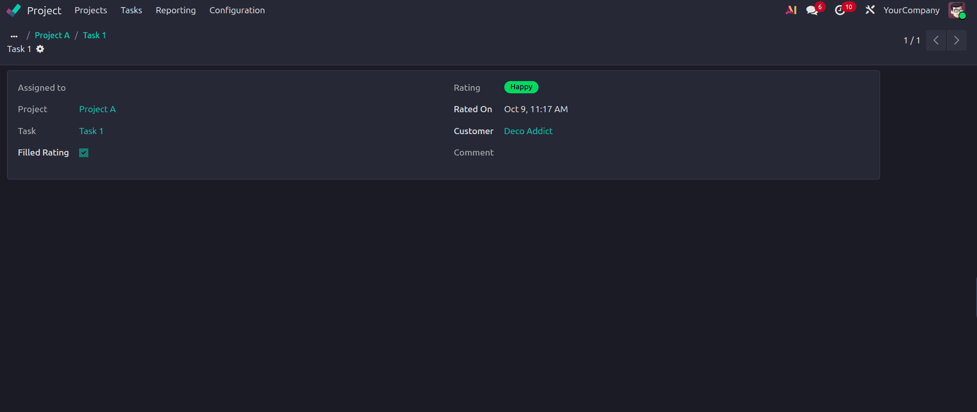 How to Gather Customer Feedback on Project Progress in Odoo 19-cybrosys