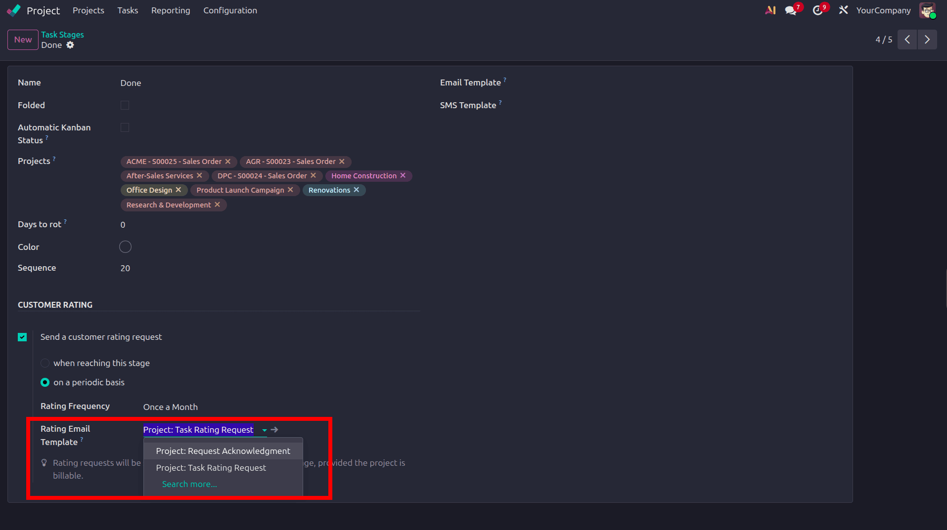 How to Gather Customer Feedback on Project Progress in Odoo 19-cybrosys