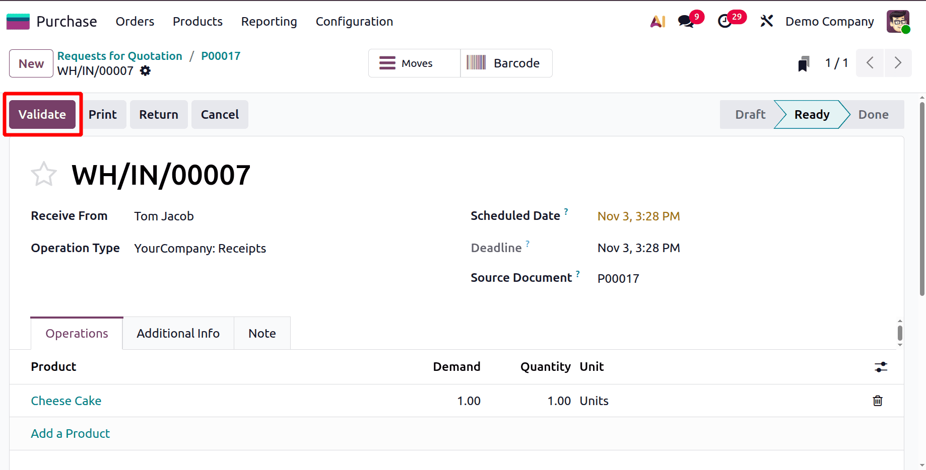 How to Generate a Vendor Bill for a Purchase Order in Odoo 19-cybrosys