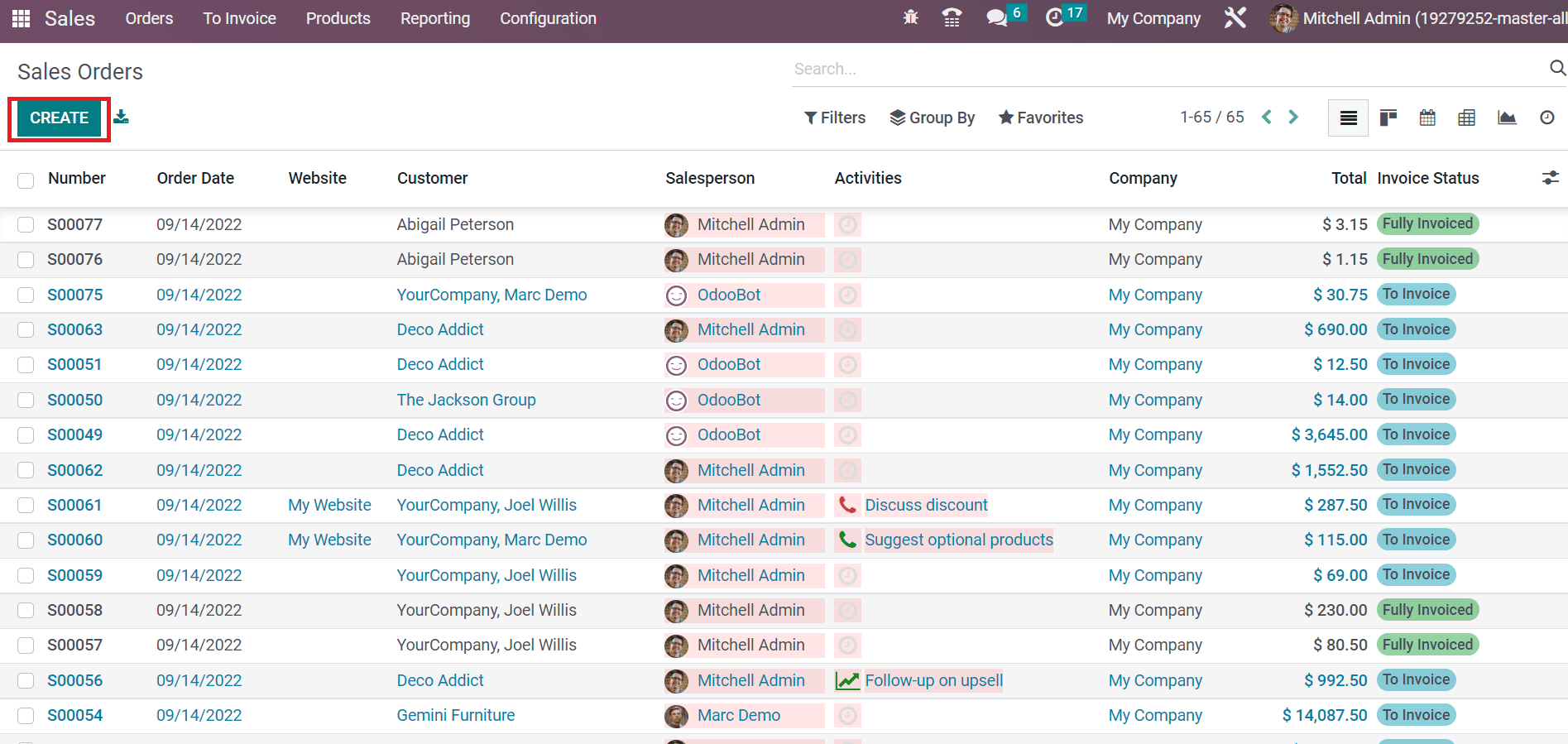 How to Generate an Automatic Invoice in the Odoo 16 Sales App-cybrosys