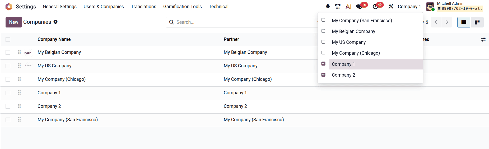 How to Generate Multi-Company Reports in Odoo 19-cybrosys