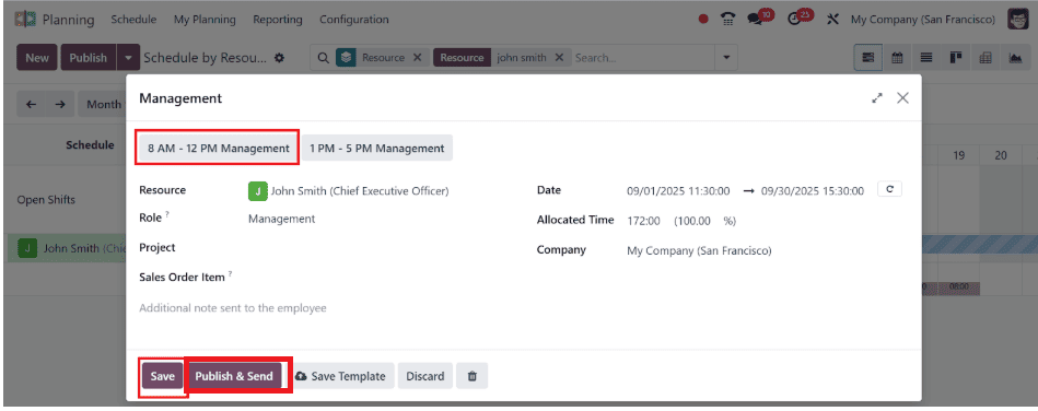 How to Generate Payslip based on Employee Shifts in Odoo 18-cybrosys