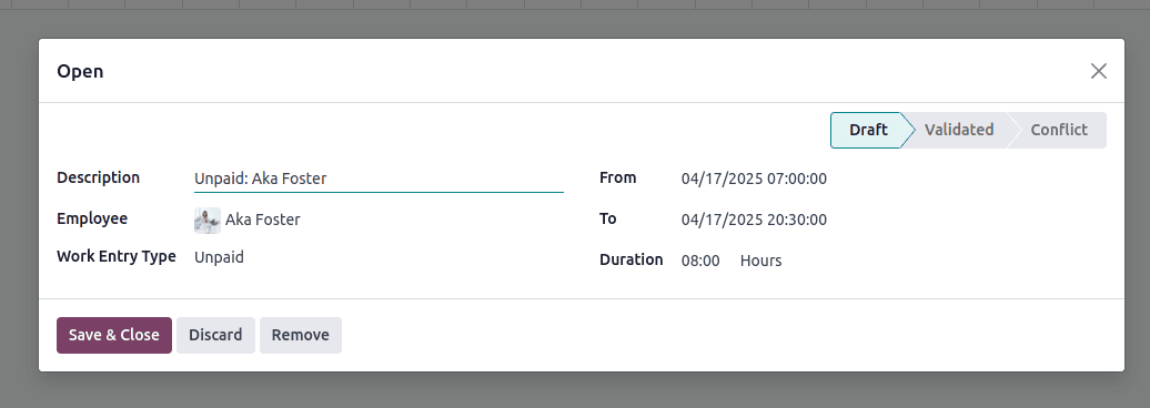 How to Generate Payslip Based on Employee Standard Working Hours in Odoo 18-cybrosys