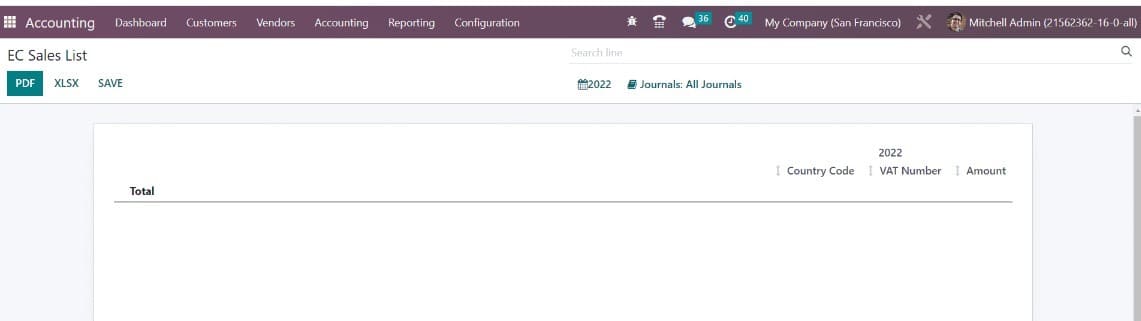 How to Generate Reports in the Odoo 16 Accounting App-cybrosys