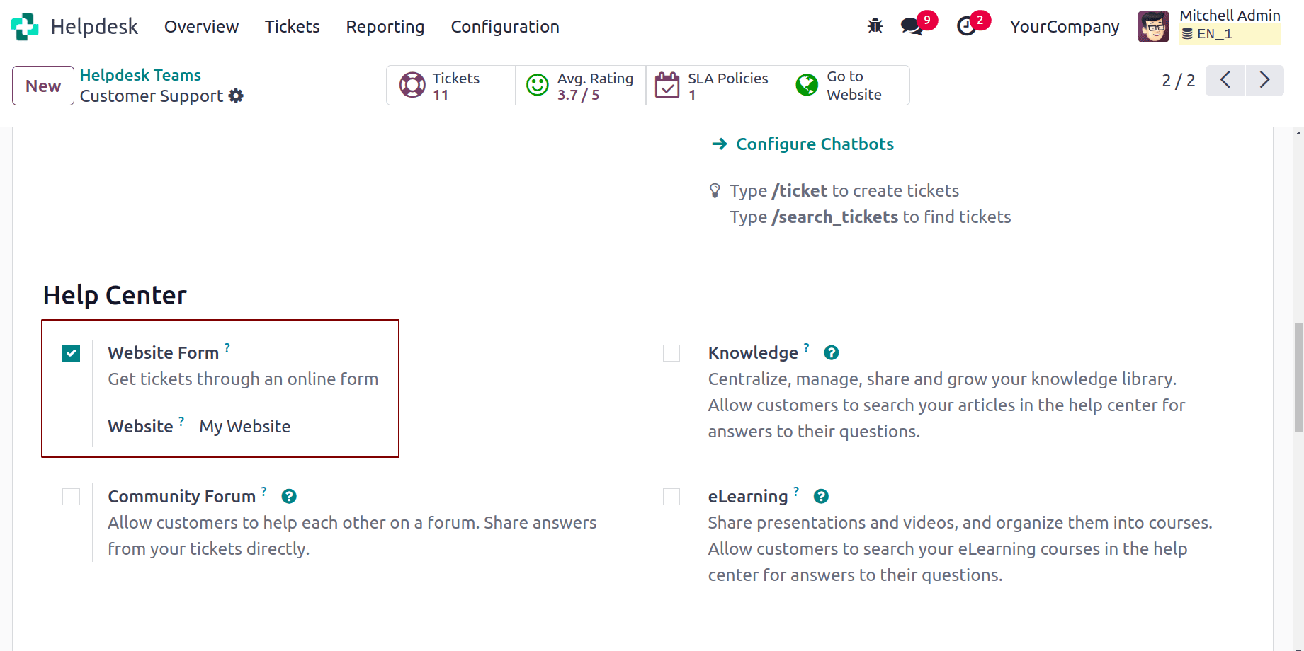How to Generate Tickets Through Various Channels in Odoo 18 Helpdesk-cybrosys