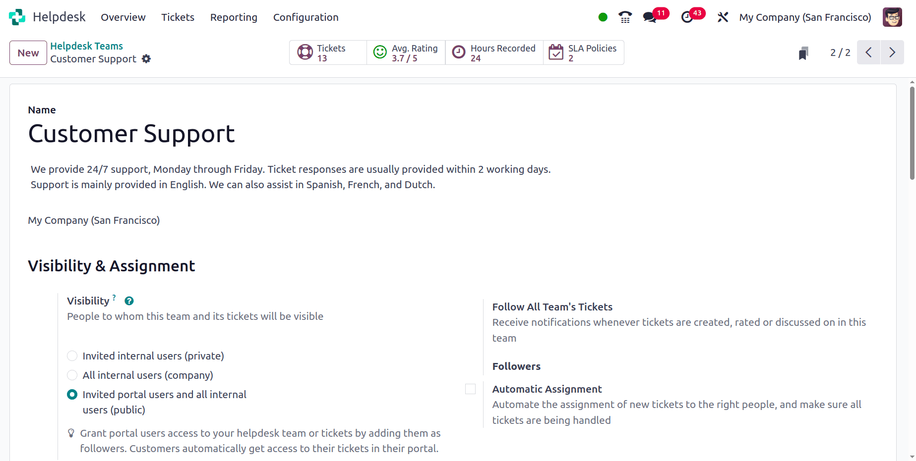 How to Generate Tickets Through Various Channels in Odoo 18 Helpdesk-cybrosys