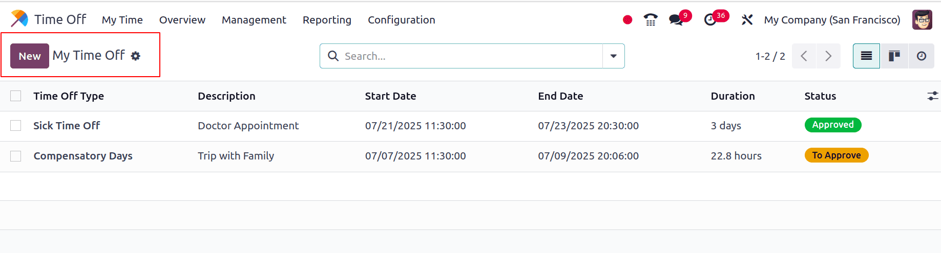 How to Generate Timesheets for Public Holidays and Time Off in Odoo 18-cybrosys