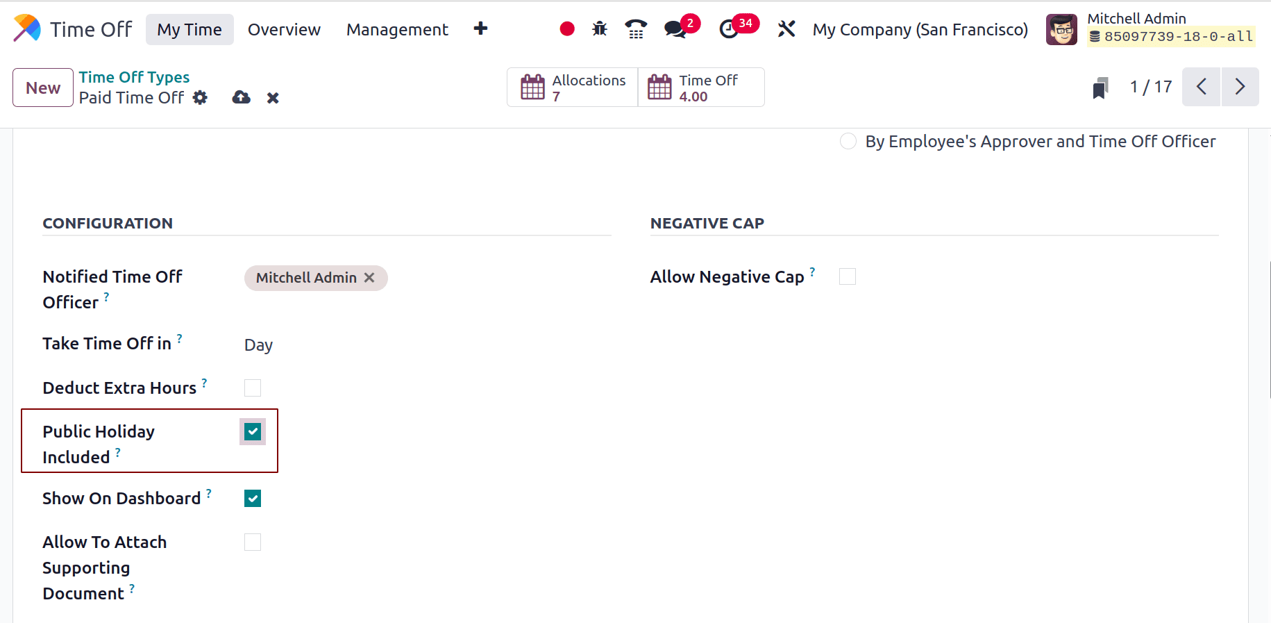 How to Generate Timesheets for Public Holidays and Time Off in Odoo 18-cybrosys