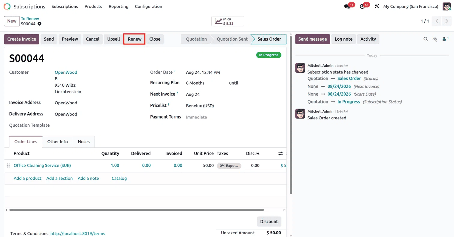 How to Get Started with the Odoo 19 Subscription Module-cybrosys